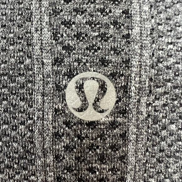 Lululemon Gray Run Swiftly Tech Shirt Long Sleeve Crewneck Thumbhole Top 12 - Picture 8 of 9